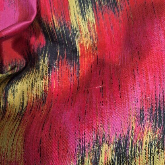 Michael Kors Womens Sheath Dress Pink Abstract Jewel Neck Sleeveless Tailored‎ - Picture 6 of 10